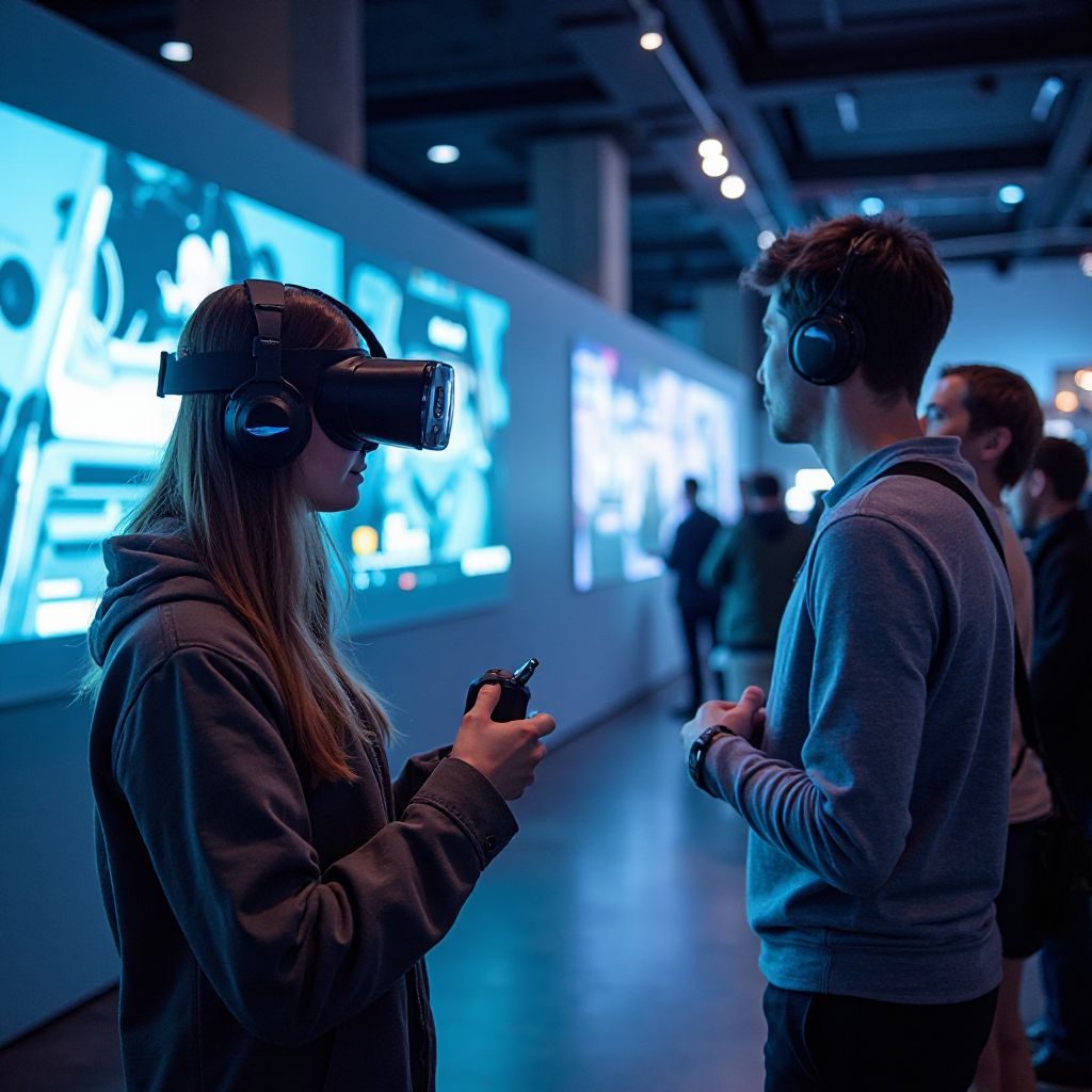 Virtual reality and cutting-edge gaming technology